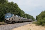 AMTK 97 Trails Amtrak 683 at Wells